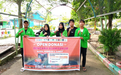 Mahasiswa STIT Mamba’ul Hikam PALI dan OKP Gelar Penggalangan Dana untuk Korban Bencana di Sumatera